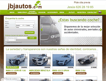 Tablet Screenshot of jbjautos.com